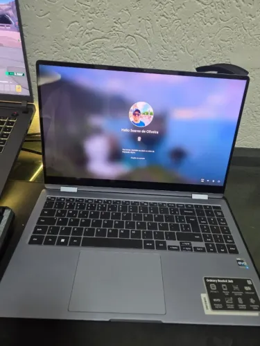 Notebook Samsung Book 360 core 5 16gb ram