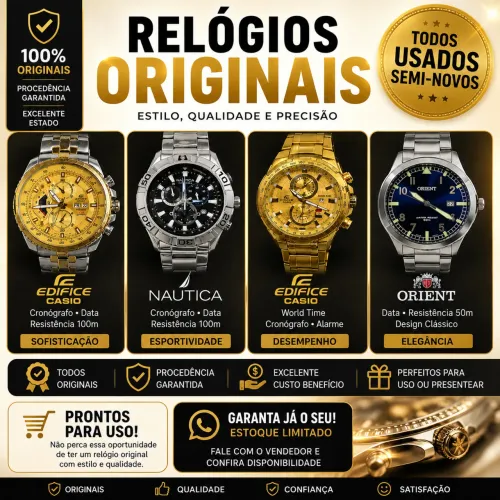 Relógios diversos originais