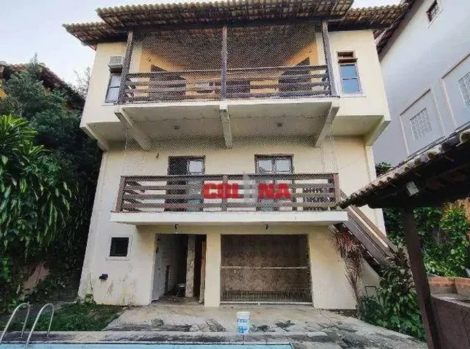 Casa com 3 dormitórios para alugar, 200 m² - Sapê - Niterói/RJ