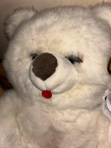 Urso gigante dos anos 80/90 em ótimas condições