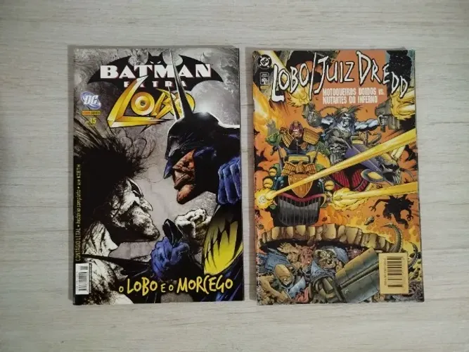 Kit HQ Quadrinhos Lobo