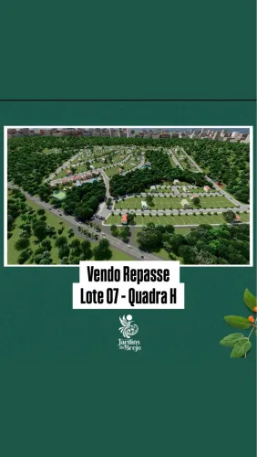 Vendo repasse lote H07 - jardins do brejo
