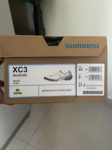 Sapatilha Shimano xc302 sem uso