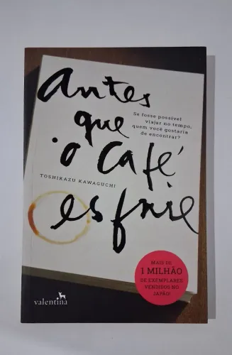 Vende-se livro Antes que o café esfrie