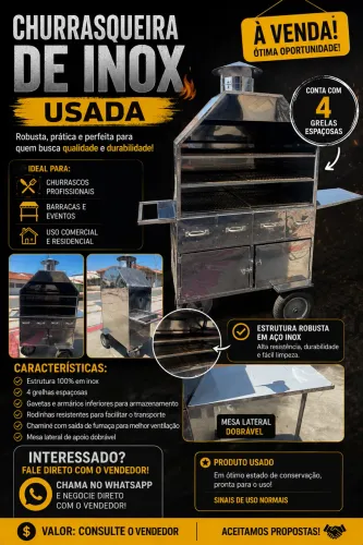 Churrasqueira a venda !! 