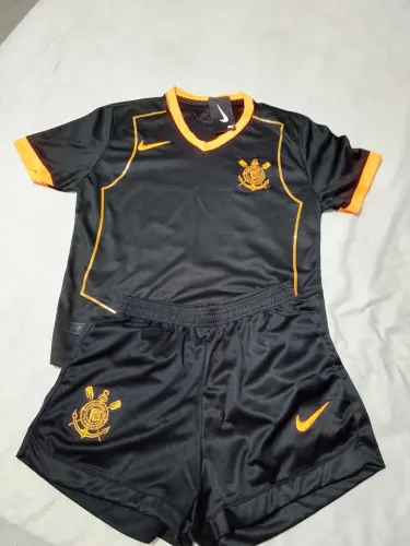 Conjunto Corinthians feminino preto