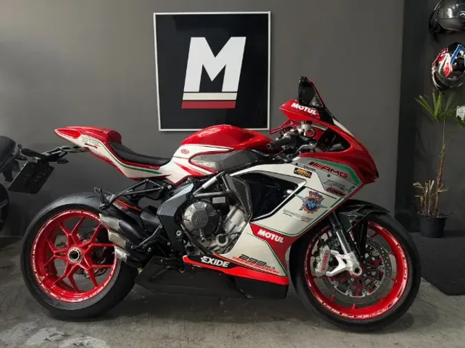 MV AGUSTA F3 2014 - Moto exclusiva - raridade - baixa km - sem detalhe