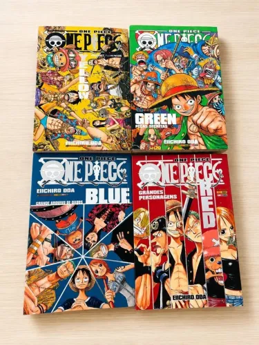 Coleção databooks one piece