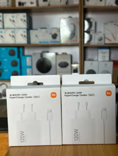 Carregador original Xiaomi 120W (Fonte e Cabo)