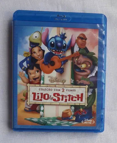 Blu-Ray Lilo & Stich 1 e 2 (original)