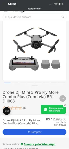 Drone MINI 5 PRO COMBO PLUS