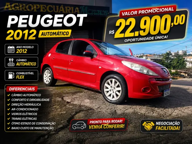 Peugeot 207 XS 1.6 Flex 16V 5P Aut. 2012