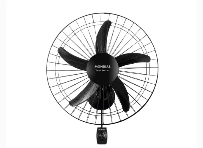 Ventilador de parede.