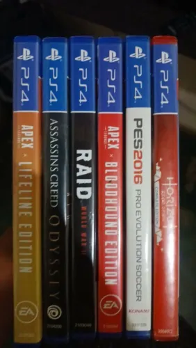 Jogos ps4 pra troca