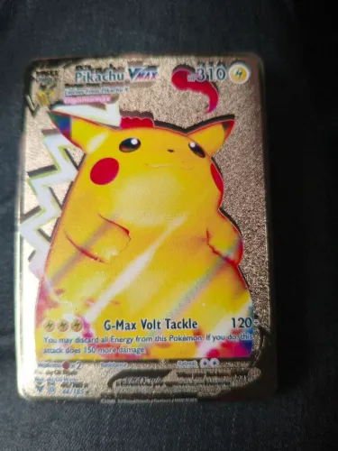 Carta pokémon metal 310 Pikachu 