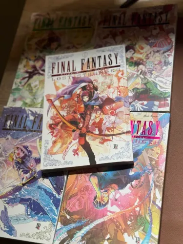 Mangá Final Fantasy Lost Stranger Vol 1 ao 5