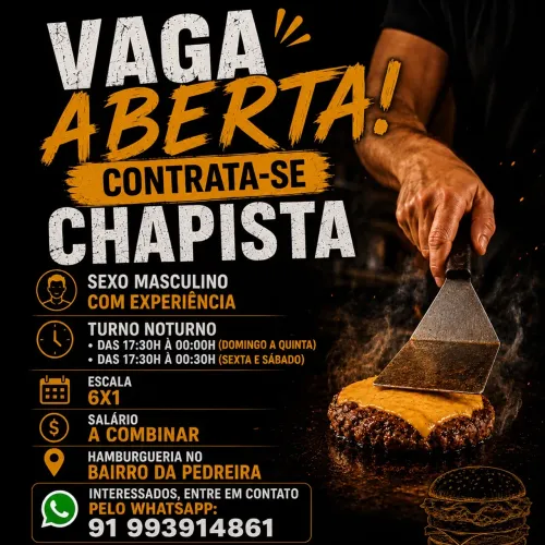 CONTRATA SE CHAPISTA! Leia o anúncio
