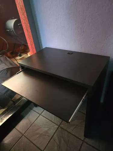 Mesa de escritório MDF Preta