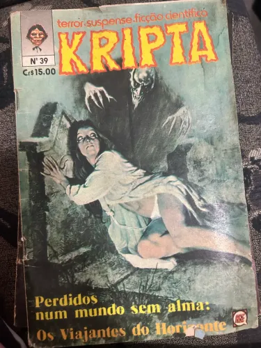 Lote com 8 revistas spektro terror anos 70