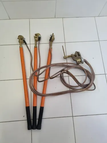 Aterramento Rápido e Temporário para Cubículo (Cabine Primária) até 13,8 kV