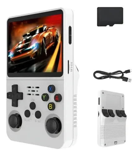 Rox Portátil Digital Playstation R36 Reproductor 128 Gb.we1 Cor Branco