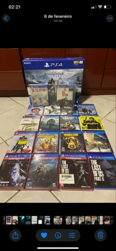 Jogos de ps4 lacrados 