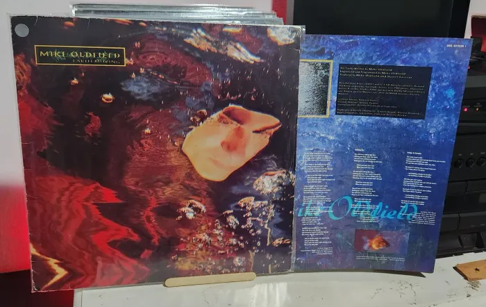 Disco vinil MIKE OLDFIELD "EARTH MOVING" lp