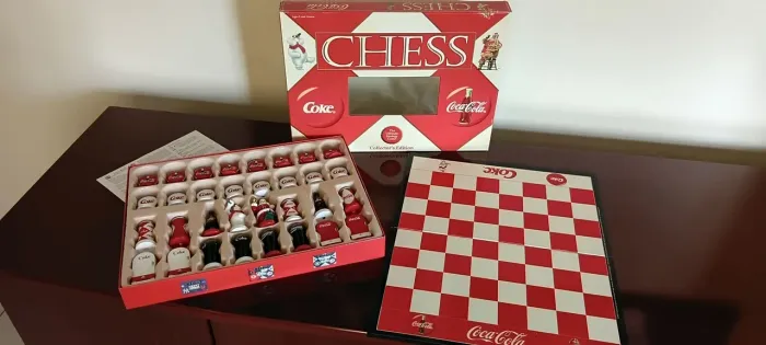 Jogo de Xadrez da Coca-Cola 