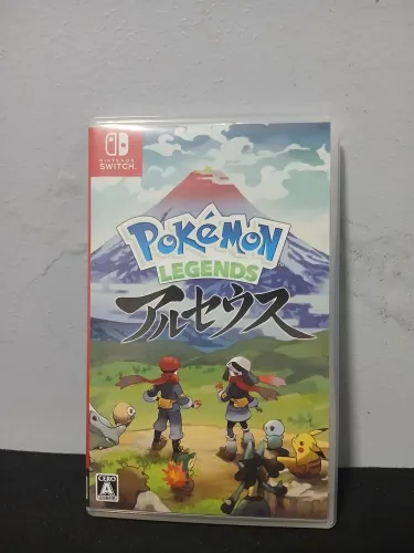 Jogo Pokemon Legend: Arceus (Switch). Versão Japonesa com cartinha original
