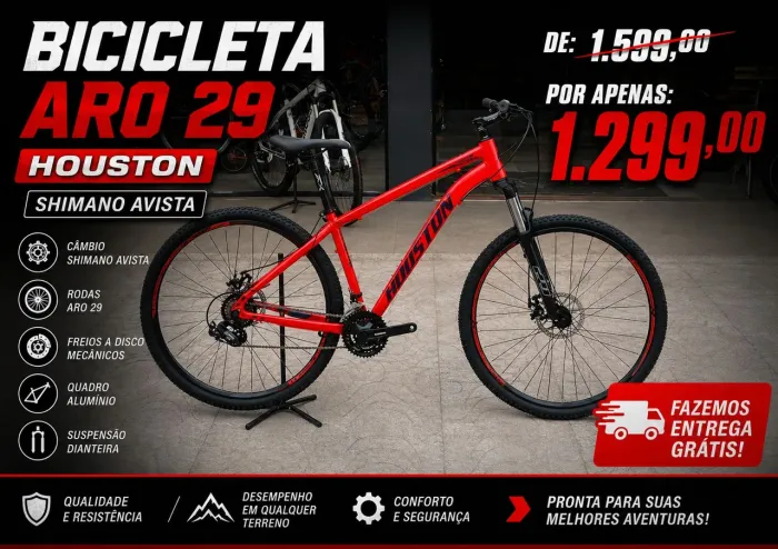 bicicleta aro 29 Shimano