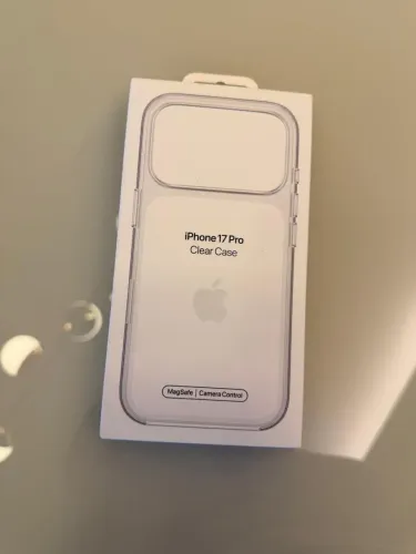 Capa Original Apple Clear Case com MagSafe para iPhone 17 Pro Lacrada