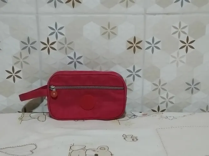 Bolsa de mão rosa