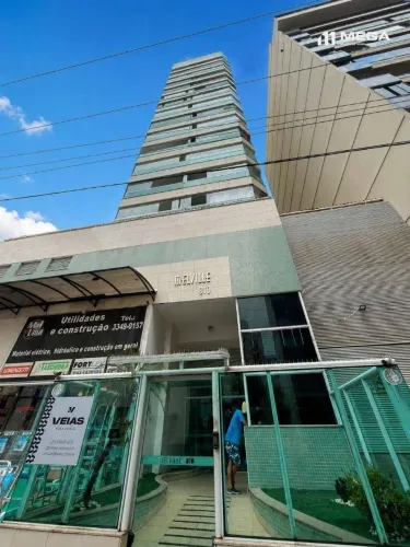 Enorme 2 quartos com Suíte e lazer completo na cobertura