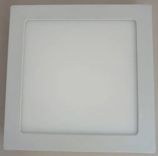 Kit com 2 unidades _ Plafon LED Sobrepor 18 W (22,5 x 22,5 cm)