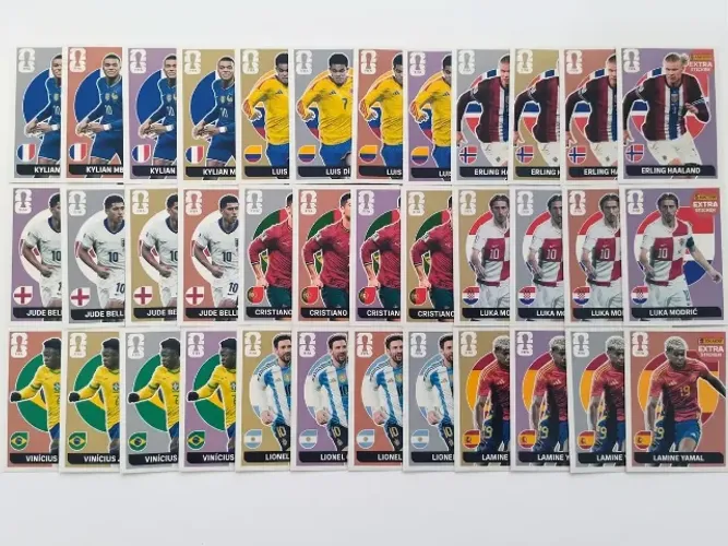 Kit Coleção Completa Legend Copa Do Mundo 2026