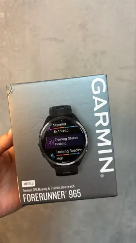 Garmin ForeRunner 965 novo (1 ano de garantia) (LOJA FÍSICA)