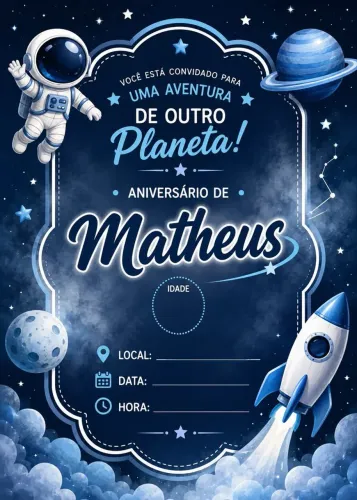 Convites digitais 