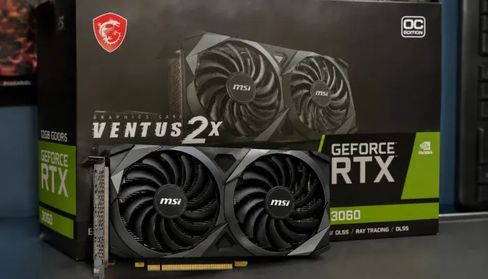 Placa de Vídeo MSI GeForce RTX 3060 Ventus 2X 12GB GDDR6