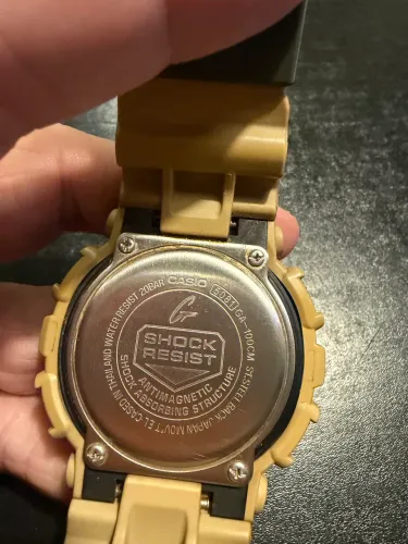 Cássio G SHOCK anti magnético camuflado original