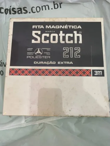 Fita magnética lacrada