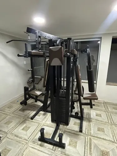 Multi Estação de Musculação completa 204 kg Premium WCT Firness