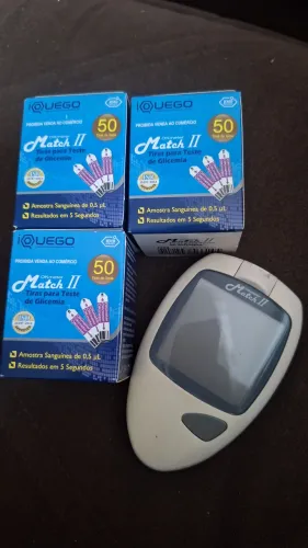 Aparelho de Glicemia Macht 2 + 150 tiras