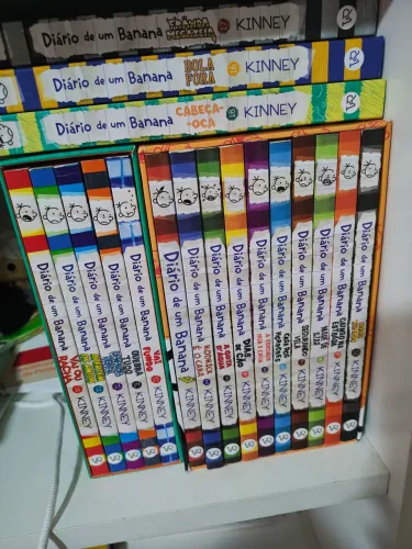 Coleção completa diário de um banana