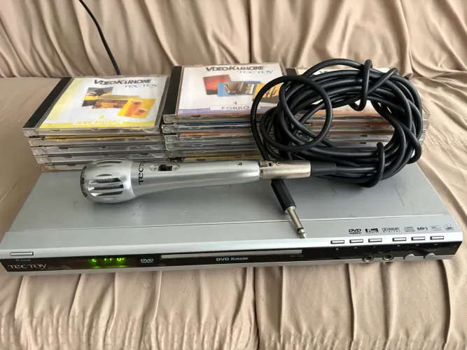 Karaokê dvd Tectoy