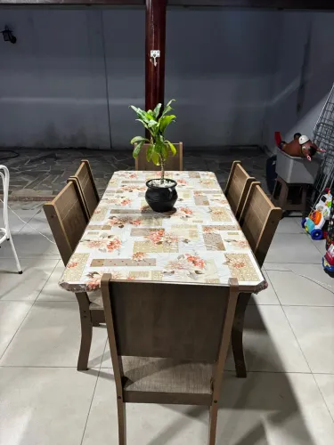 Mesa de Jantar 6 Lugares