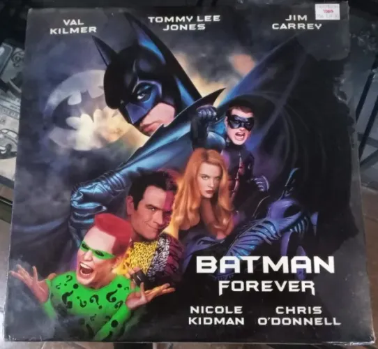 Laser Disc Duplo Batman Forever Duplo Importado Japão Lacrado
