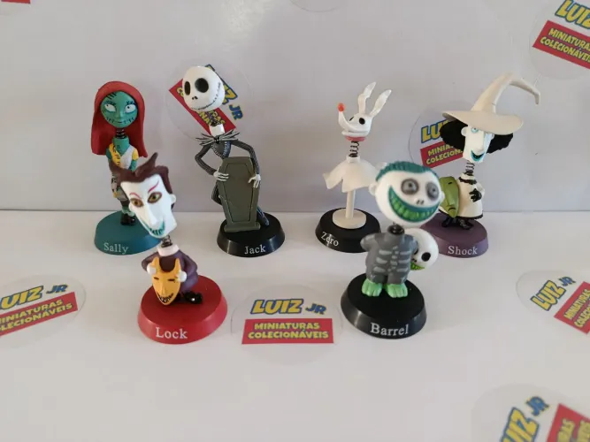 Miniaturas Colecionáveis - Estranho Mundo de Jack