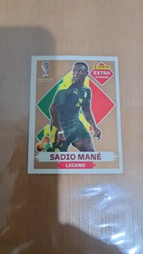 Figurinha Legend Copa 2022 - Sadio Mané Bronze