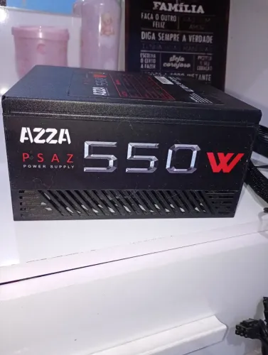 Fonte AZZA 550W 80 PLUS BRONZE