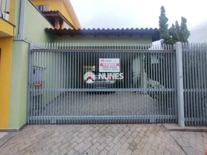 Casa Térrea com 3 dormitórios e 2 vagas + Edícula Baronesa em Osasco/SP